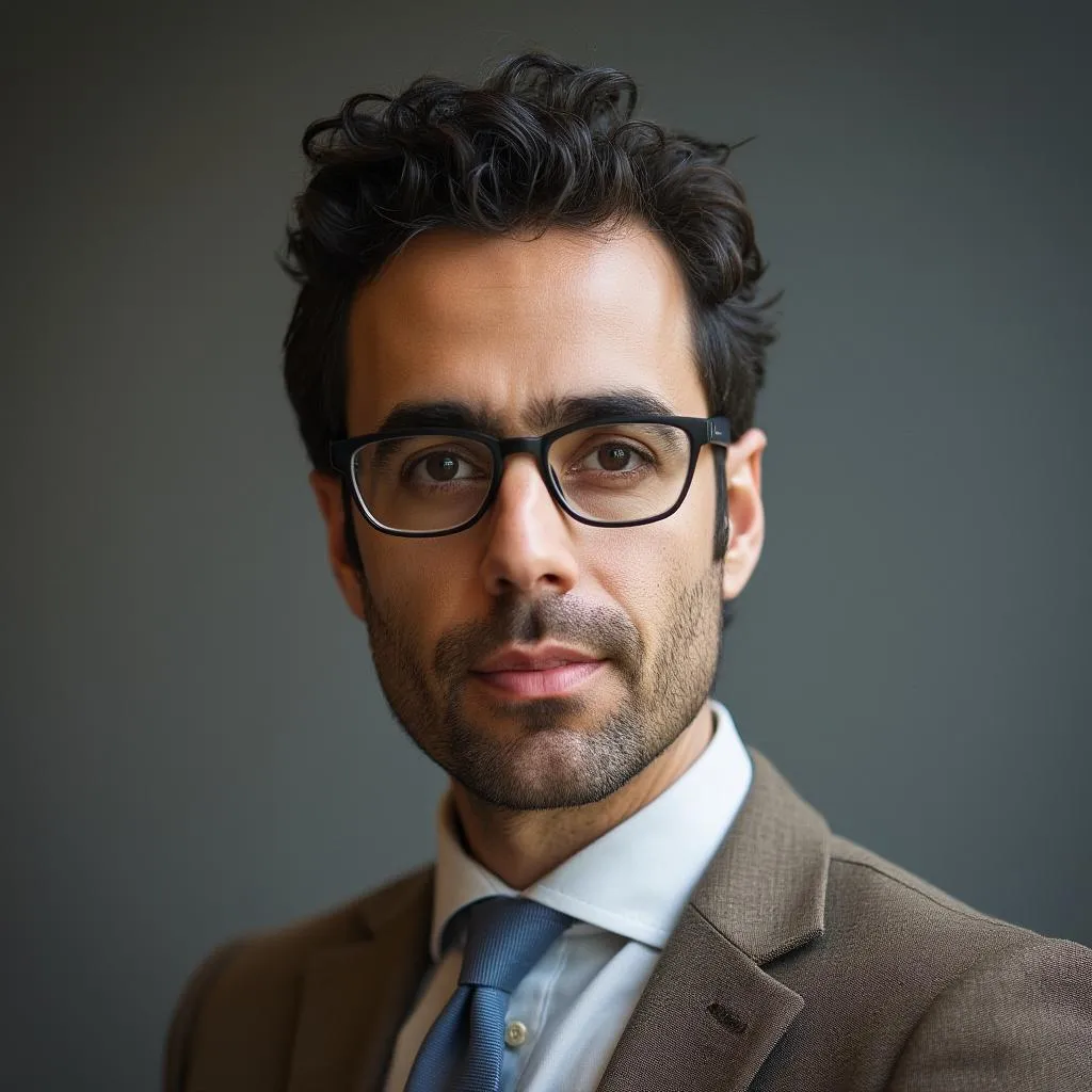 Retrato de Javier Navarro
